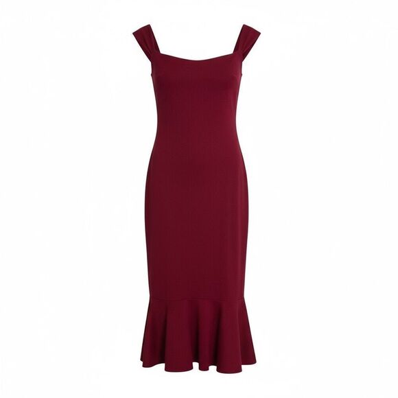 Forever 21 Dresses & Skirts - Forever 21 Contemporary Off The Shoulder Bodycon Mermaid Dress Red Size Medium